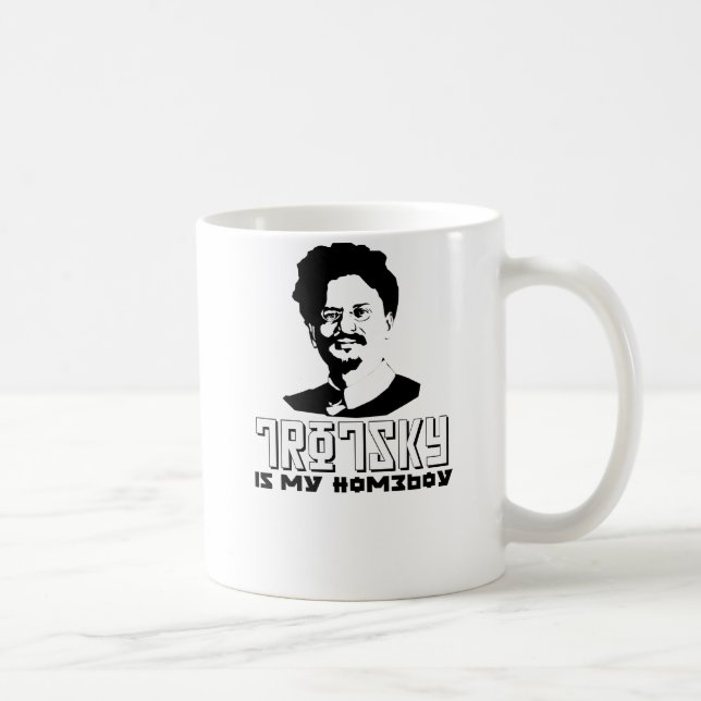 Leon Trotsky ist mein Homeboy Tasse (Rechts)
