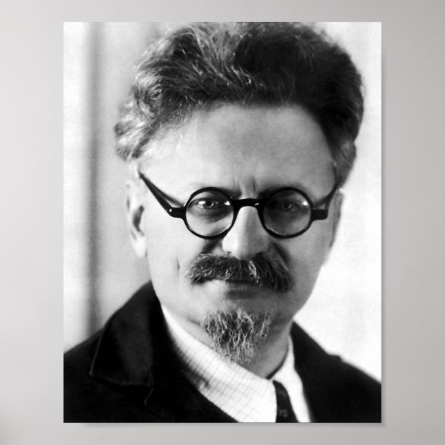 Leon Trotsky Portrait Poster (Vorne)