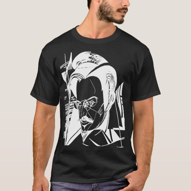 Leon Trotsky-Portrait T-Shirt (Vorderseite)