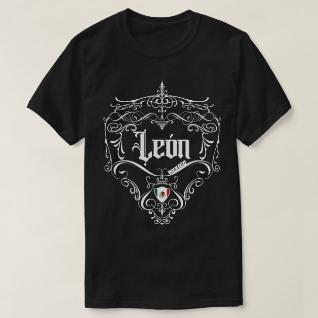 Leon Vintage-Design T-Shirt (Design vorne)