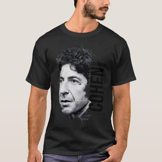 Leonard Cohen 1 T-Shirt (Vorderseite)