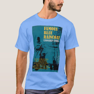 Leonard Cohen Famous Blue Raincoat Retro-Freund T-Shirt