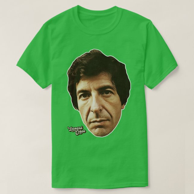 Leonard Cohen T-Shirt (Design vorne)
