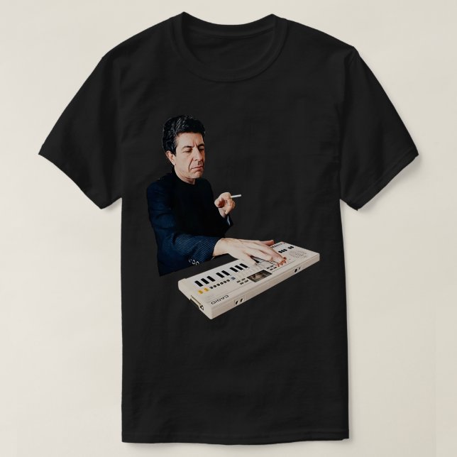 Leonard Cohen T-Shirt (Design vorne)
