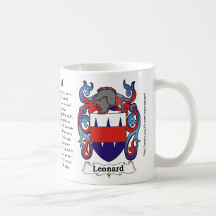 Leonard-Familien-Wappen Tasse
