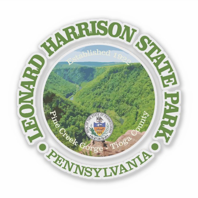 Leonard Harrison SP Aufkleber (Vorderseite)