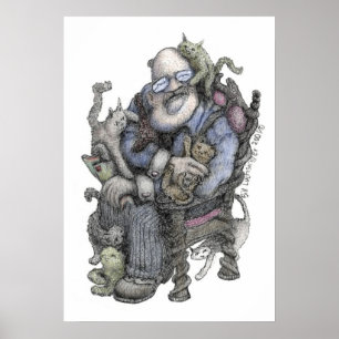 Leonard Oberlender-Farbe - Plakat