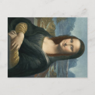 Leonarde da Vinci Mona Lisa Postkarte