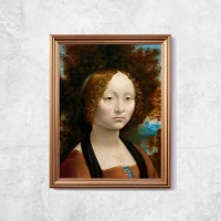 Leonardo Da Vinci Ginevra De Benci Alte Berühmte K