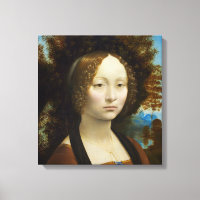 Leonardo da Vinci Ginevra de' Benci