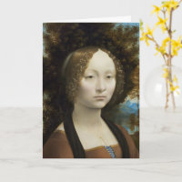 Leonardo Da Vinci Ginevra De' Benci Malerei