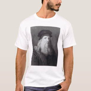 Leonardo da Vinci, graviert durch RAPHAEL T-Shirt