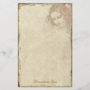 Leonardo da Vinci - klassisches Briefpapier