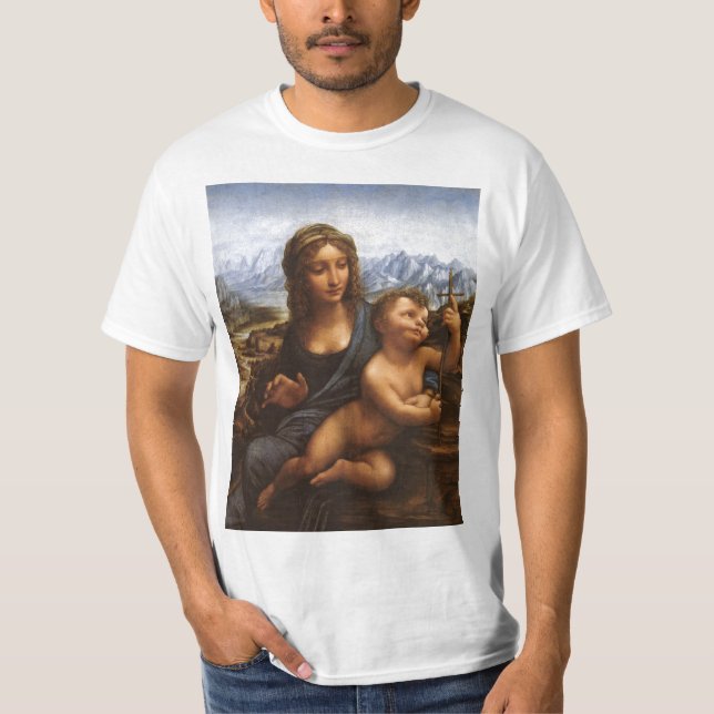 Leonardo da Vinci Kunst Shirt (Vorderseite)