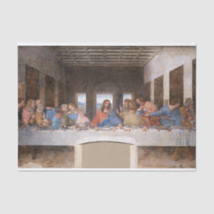 Leonardo Da Vinci Letztes Abendessen (1495-1498) Seidenpapier