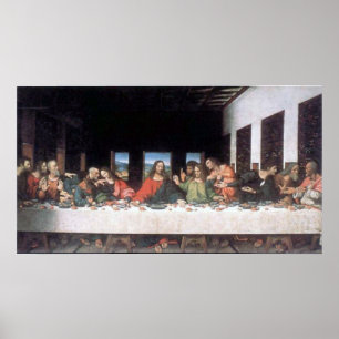 Leonardo da Vinci Letztes Abendessen Poster