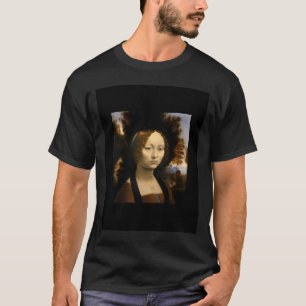 Leonardo Da Vinci Malerei: Ginevra De' Benci, 147 T-Shirt