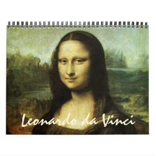 Leonardo da Vinci Malereien und Skizzen Kalender