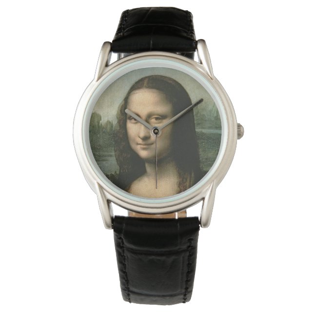 Leonardo da Vinci | Mona Lisa, c.1503-6 Armbanduhr (Vorderseite)