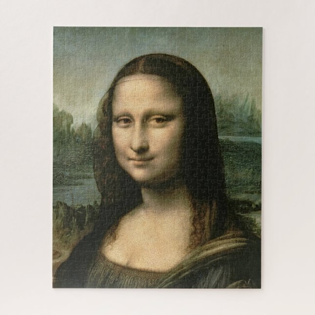 Leonardo da Vinci | Mona Lisa, c.1503-6 Puzzle (Vertikal)