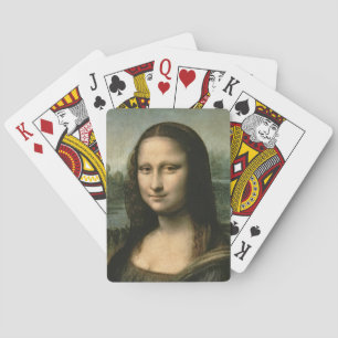 Leonardo da Vinci   Mona Lisa, c.1503-6 Spielkarten