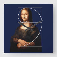 Leonardo da Vinci Mona Lisa Fibonacci Sequence