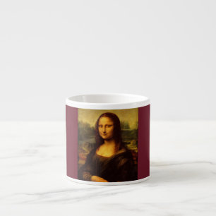 Leonardo Da Vinci Mona Lisa Fine Art Gemälde Espressotasse