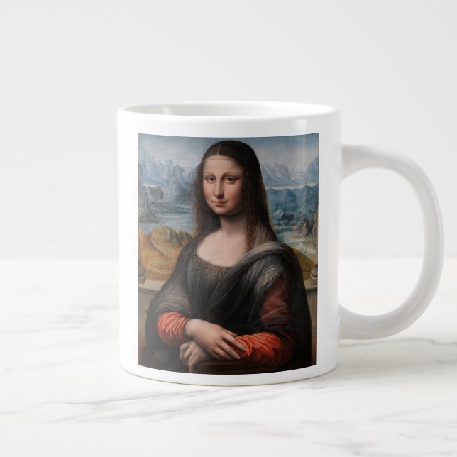 Leonardo da Vinci| Mona Lisa Jumbo-Tasse (Rechts)