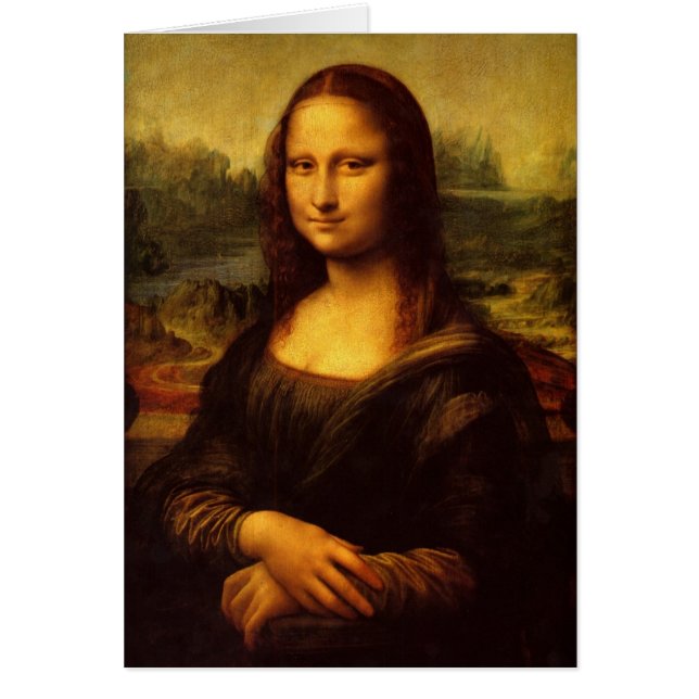 Leonardo Da Vinci Mona Lisa Kunstmalerei (Vorne)