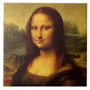 Leonardo Da Vinci Mona Lisa Kunstmalerei Fliese