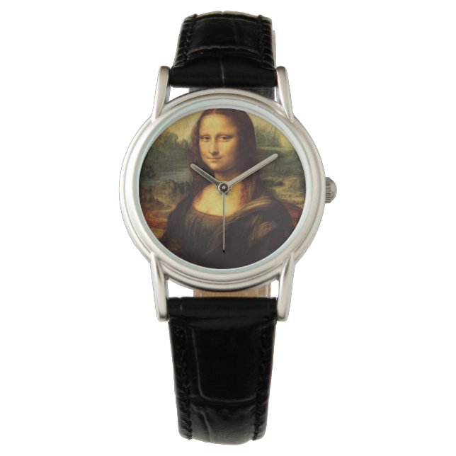 LEONARDO DA VINCI - Mona Lisa, La Gioconda 1503 Armbanduhr (Vorderseite)