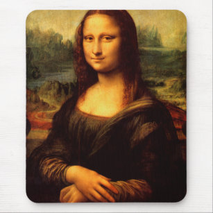 LEONARDO DA VINCI - Mona Lisa, La Gioconda 1503 Mousepad