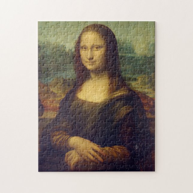 Leonardo Da Vinci, Mona Lisa, La Gioconda Puzzle (Vertikal)