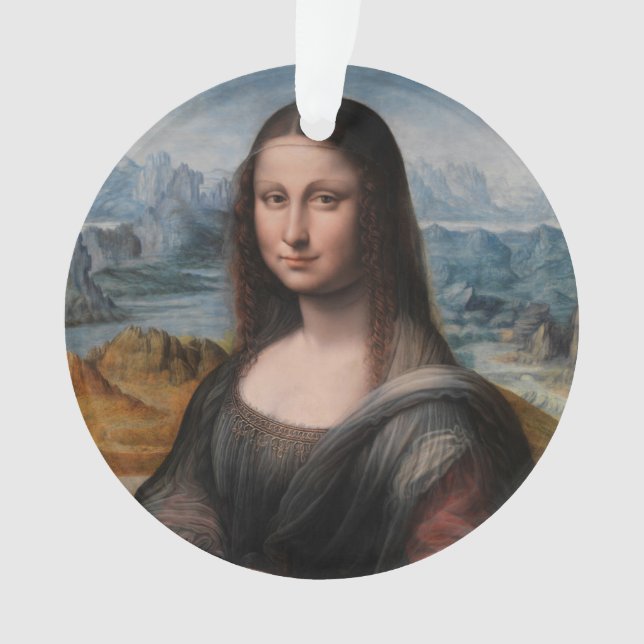Leonardo da Vinci| Mona Lisa Ornament (Vorderseite)