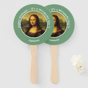 Leonardo da Vinci Mona Lisa Party Collection Fächer