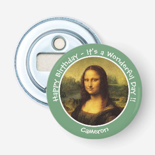 Leonardo da Vinci Mona Lisa Party Collection Flaschenöffner