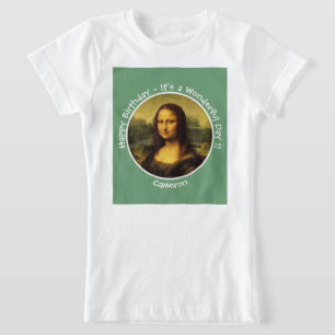 Leonardo da Vinci Mona Lisa Party Collection T-Shirt