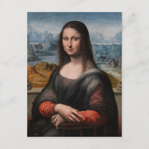 Leonardo da Vinci   Mona Lisa Postkarte
