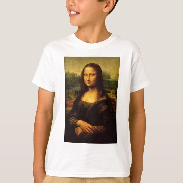 Leonardo Da Vinci Mona Lisa T-Shirt (Vorderseite)