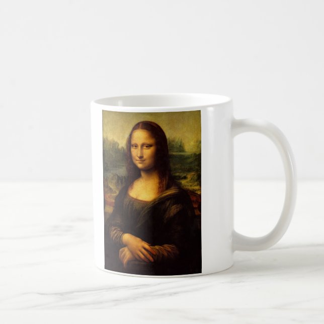 Leonardo da Vinci - Mona Lisa Tasse (Rechts)