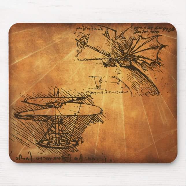 Leonardo da Vinci Mousepad (Vorne)