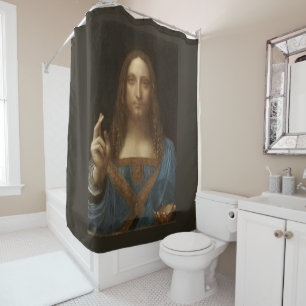 Leonardo da Vinci – Salvator Mundi Duschvorhang