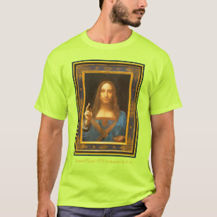 Leonardo da Vinci Salvator Mundi Safety T - Shirt
