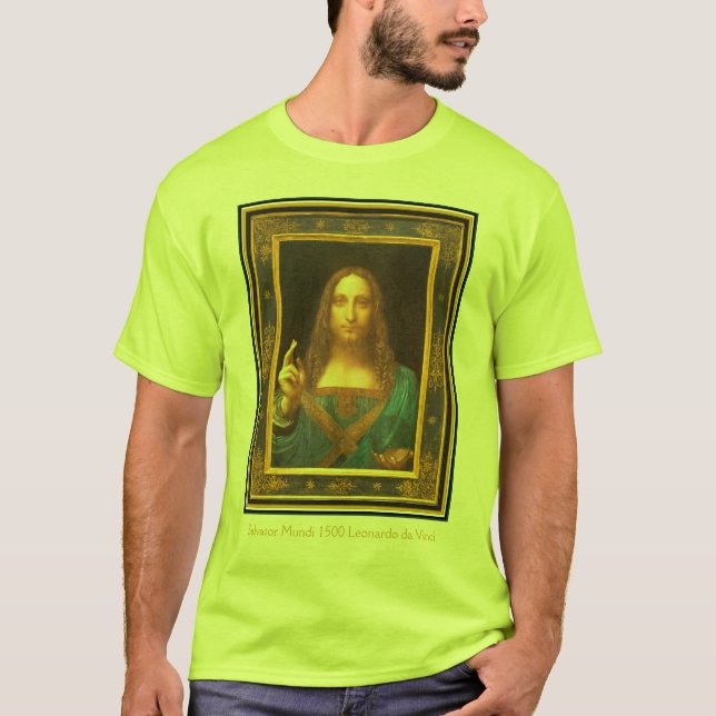 Leonardo da Vinci Salvator Mundi Safety T - Shirt (Vorderseite)