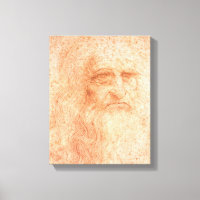 Leonardo da Vinci Selbstportrait Roter Chalk
