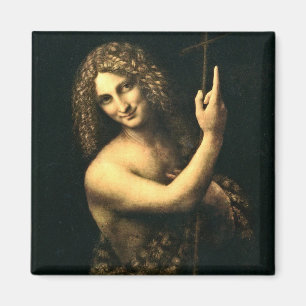 Leonardo Da Vinci - St. John Der Täufer Magnet