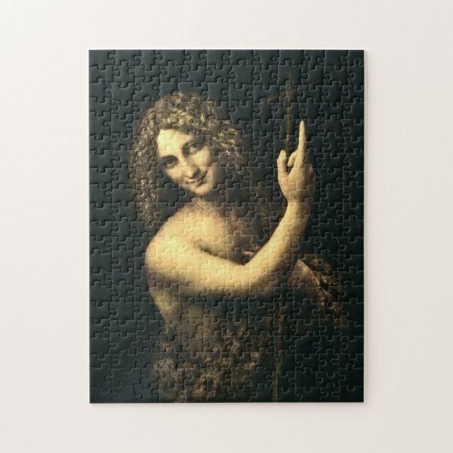 Leonardo Da Vinci - St. John Der Täufer Puzzle (Vertikal)