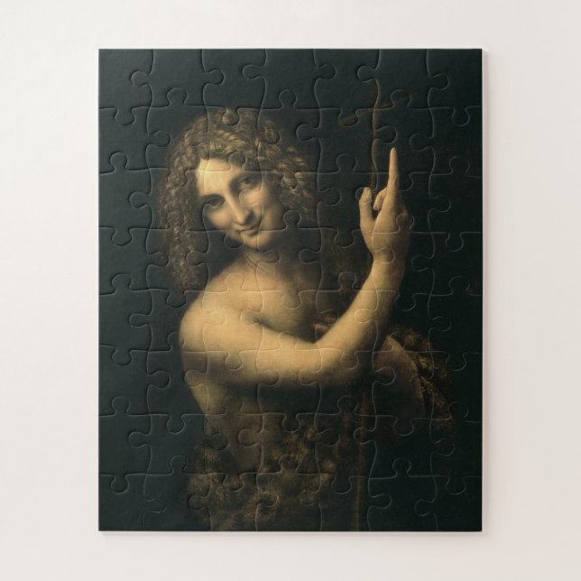 Leonardo Da Vinci - St. John The Baptist Puzzle (Vertikal)