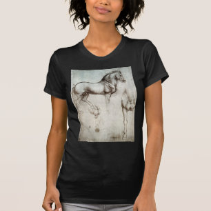 Leonardo da Vinci - Studie eines Pferds T-Shirt