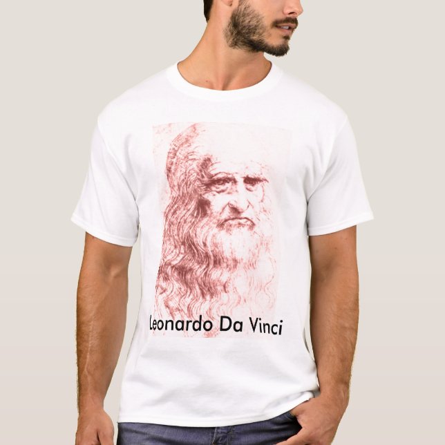 Leonardo da Vinci T - Shirt (Vorderseite)
